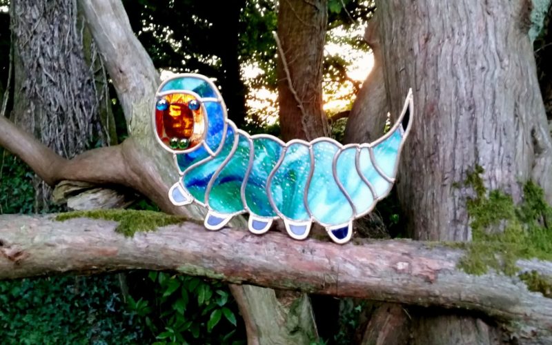Stained Glass Caterpillar